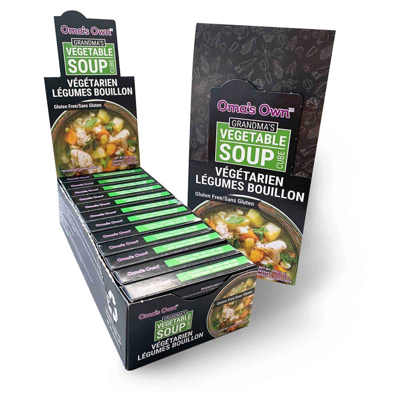 Oma's Own Bouillon Soup Cubes, 2 OZ Vegetarian Gluten