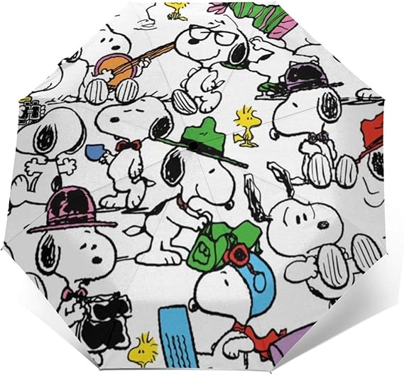 Amazon Co Jp 傘 自動開閉 折りたたみ傘 スヌーピー Snoopy 晴雨兼用 Uvカット ワンタッチ 8本 メンズ 日傘 レディース 軽量 丈夫 おしゃれ 大きい 梅雨対策 超撥水 収納ポーチ付き 直径96cm ファッション