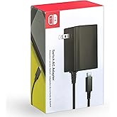 Switch Charger - Charge in Full Less Than 2H - 15V 2.6A USB C Power Adapter Fast Charging with Upgraded IC Module, 5FT Cable Cord - Compatible with Switch Lite, OLED, Steam Deck - Support TV Mode