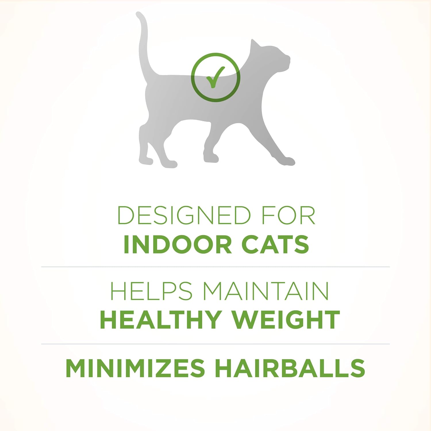 Purina ONE Hairball, Weight Control, Natural Dry Cat Food, Indoor Advantage - 16 lb. Bag : Dry Pet Food : Pet Supplies