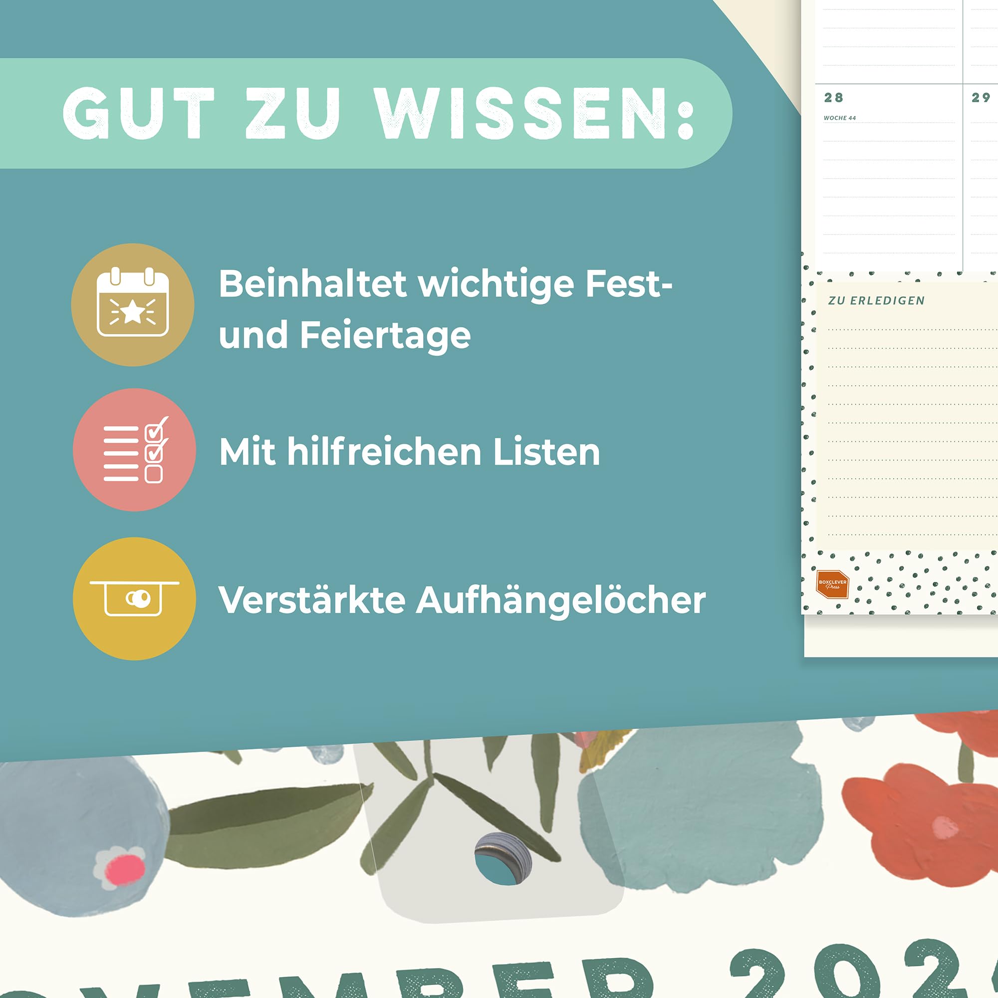  Mua Boxclever Press Home Planer Kalender 2025 Wandkalender Bildidee 