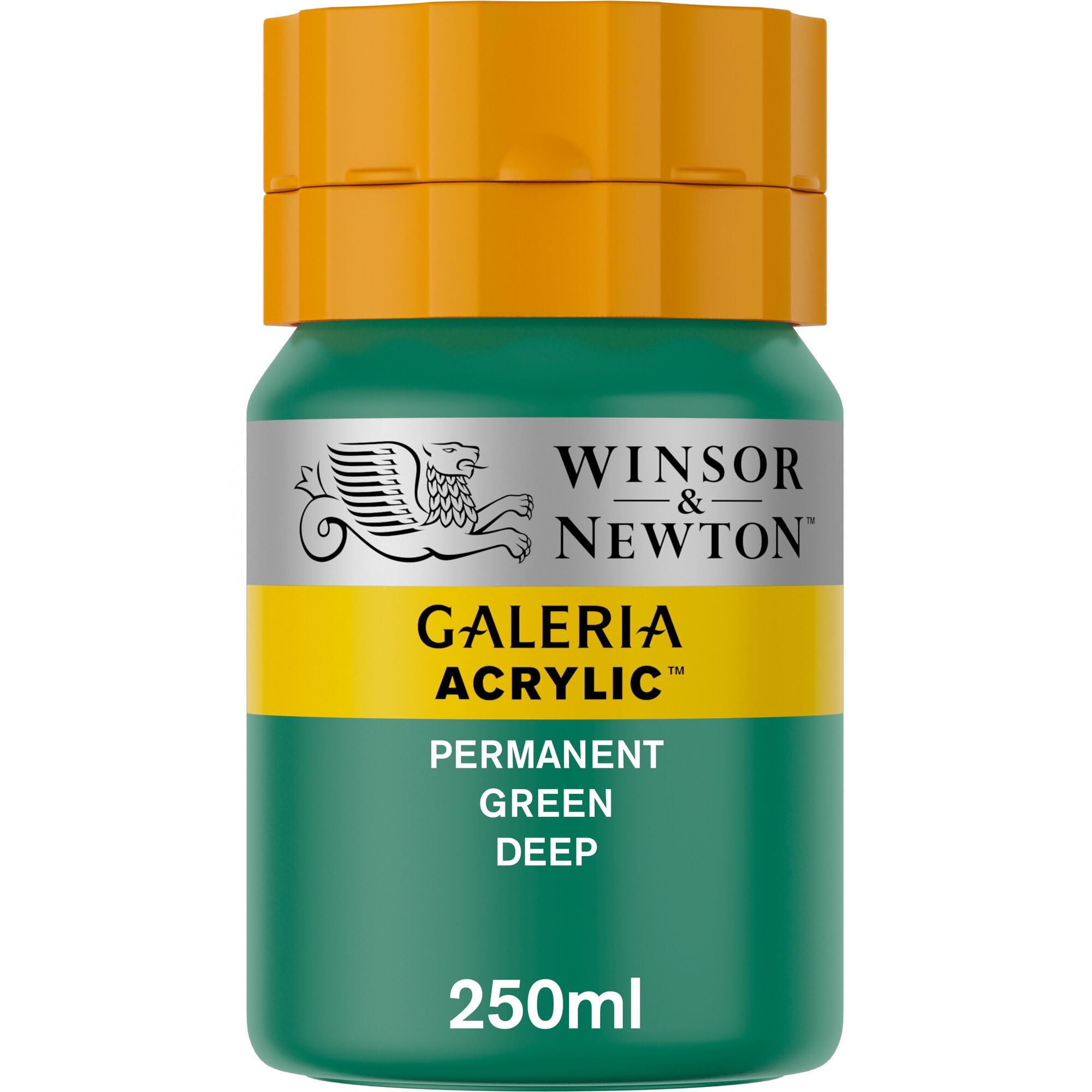 Winsor & Newton Galeria Acrylic 250ml PERMANENT GREEN DEEP