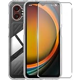 Suttkue for Samsung Galaxy Xcover 7 Pro Screen Protector(1 pack) Tempered Glass flim+Galaxy Xcover 7 Pro case,9H Hardness,Anti-Scratch, Case Friendly, Anti-Fingerprint,Shock-Absorption