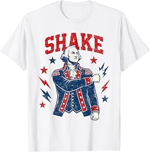 Funny Shake and Bake 4th of July Couple Matching T-Shirt