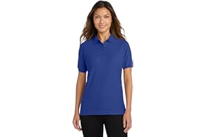 Port Authority Ladies Silk Touch Polo