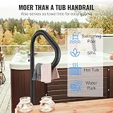 VEVOR 360° Rotatable Hot Tub Handrail, Adjustable 48-63in, 600lbs Capacity view 5