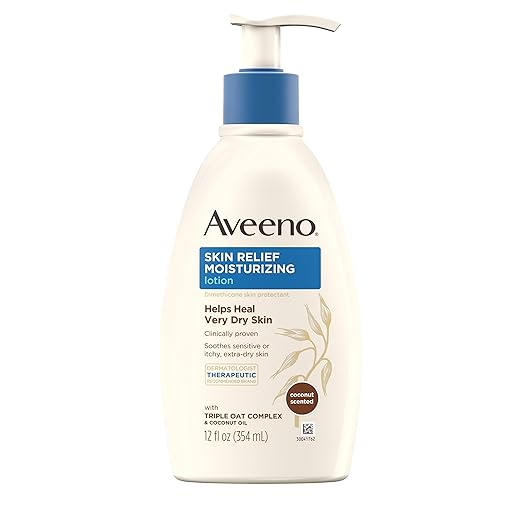 aveeno skin relief nourishing lotion shea butter