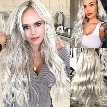 Perruque longue bouclée Clearance