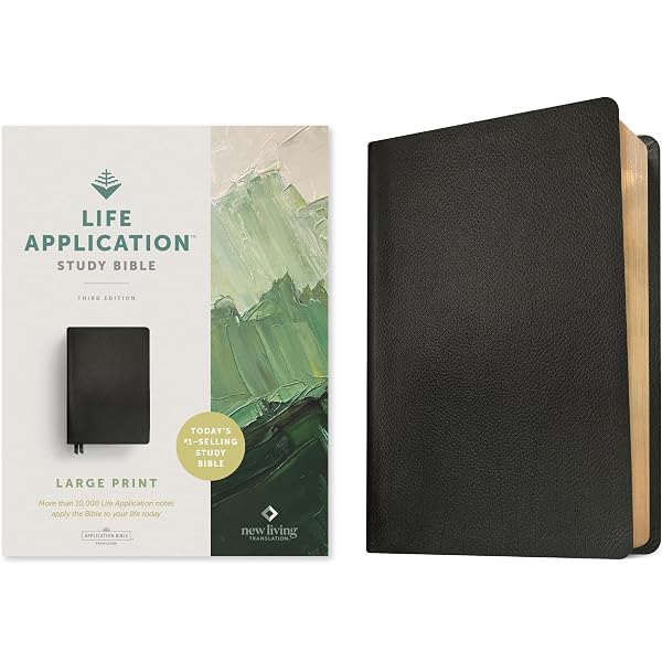 NLT Life Application Study Bible, Third Edition (Genuine Leather