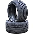 Set of 2 (TWO) Atlas Force UHP All-Season Passenger Car High Performance Radial Tires-245/35R21 245/35/21 245/35-21 96W Load Range XL 4-Ply BSW Black Side Wall UTQG 520AAA