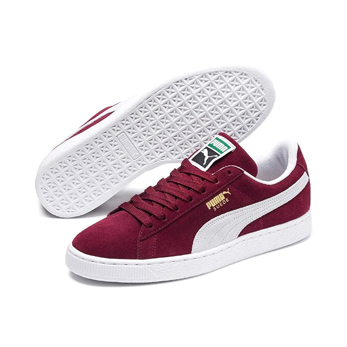 puma suede bordo