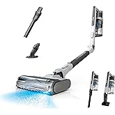 Shark PowerPro Flex Reveal Plus Cordless Vacuum, FloorDetect & Dirt-Reveal Technology, HEPA Filter, for Carpets & Hard Floors, Up to 50-Minute Runtime, Powerful Pet Hair Pickup, Java, IZ382H
