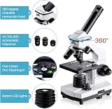 BEBANG 100X-2000X Microscope for Kids Adults Professional Biological Kit view 4