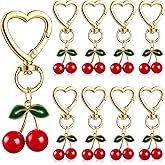 WHMVPWT 8PCS Cherry Keychain Bulk, Decorative Bag Accessories, Gift for Women Girls