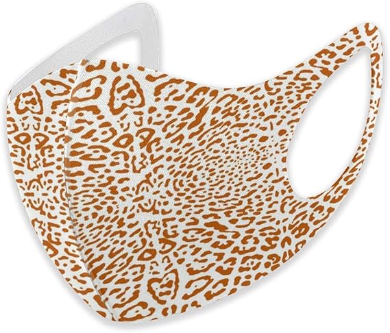 Mustard leopard small dost 100% Polyester