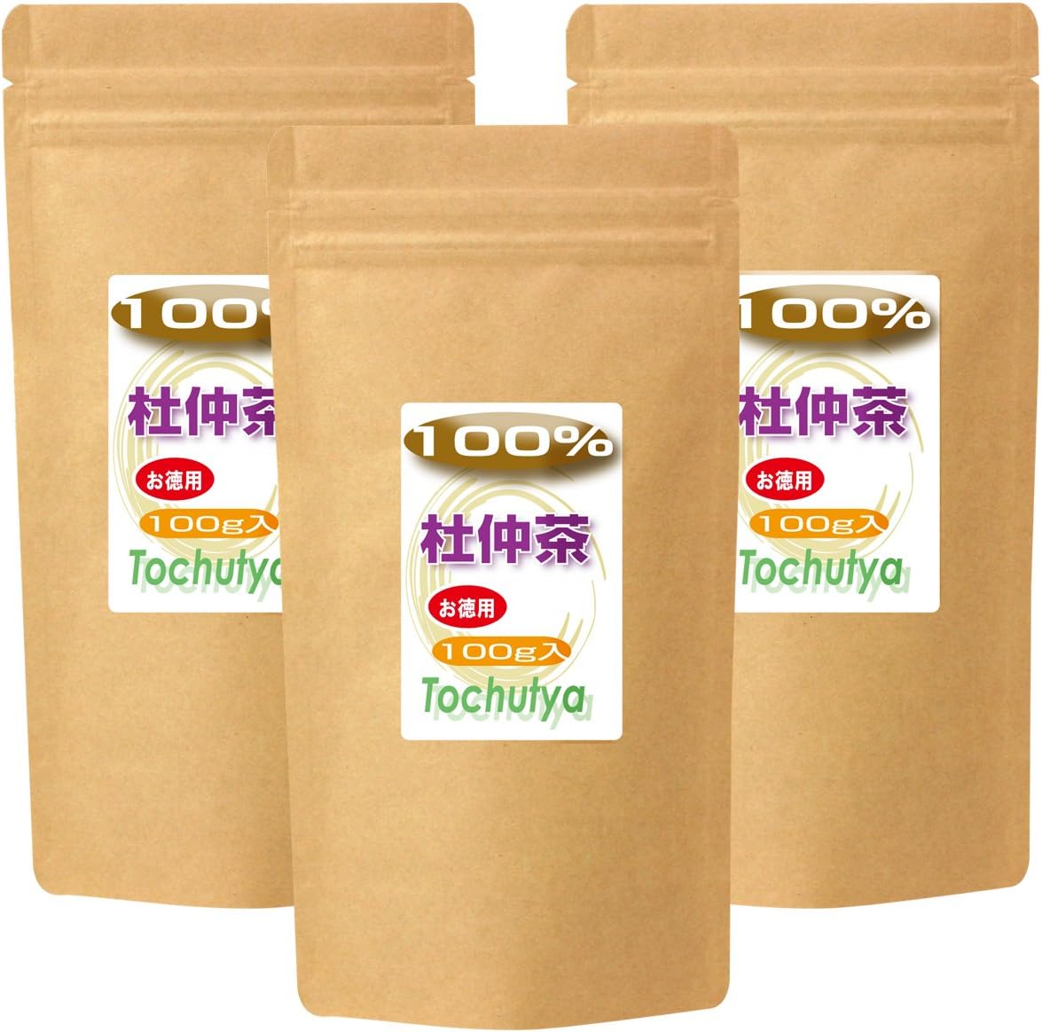 Du zhong tea 100% (100g / 3-piece set)