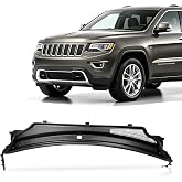 Tyrigion For 2011 2012 2013 2014 2015 Jeep Grand Cherokee Front Windshield Wiper Cowl Upper Cowl Panel Insert Panel Grill 55079197AH