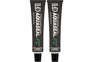 Gear AID Aquaseal FD Flexible Repair Adhesive for Outdoor Gear and Vinyl, Clear Glue