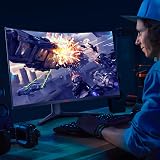 KOORUI 32 Inch Curved Gaming Monitor QHD 1440P 170Hz VA 1500R HDMI DP view 6