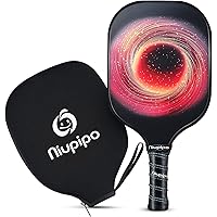 niupipo Pickleball Paddle, USAPA Approved Pickleball Paddle with Fiberglass Face, Protective Cover, Ultra Cushion, Polypropyl