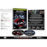 Blade 4-Film Collection DVD, Complete Movie Series with Blade, Blade II, Blade: Trinity, House of Chthon