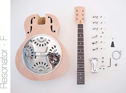 Kit Guitare A Monter Soi Meme Resonateur Guitare Acoustique Amazon Fr Instruments De Musique