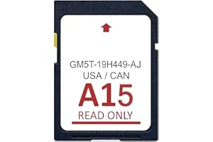 ULFENG 2024 A15 Navigation Car GPS SD Card GM5T-19H449-AJ Compatible with Lincoln&Ford Support USA/Canada New Maps