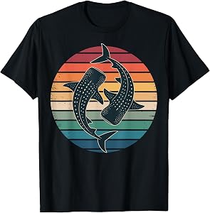 Whale Shark Retro T-Shirt