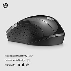 HP X3000 G2 Wireless Mouse - Ambidextrous 3-Button