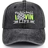 Gxaxyoupe Dink Responsibly Pickleball Hat for Men Women, Funny Pickleball Balls Gifts, Adjustable Embroidered Baseball Cap