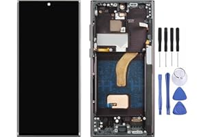 For Samsung Galaxy S22 Ultra LCD Screen Replacement,LCD Display Touch Screen Digitizer Assembly with Repair Tools, Compatible