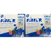 Bubblr Triple Berry Breezr Antioxidant Sparkling Water 2 Pack12 Cans