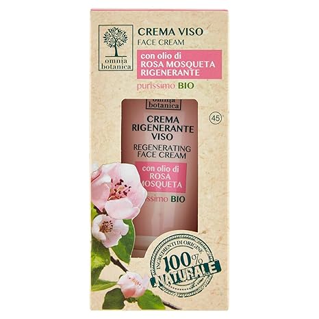 Crema Rigenerante Viso Con Olio Di Rosa Mosqueta 30 Ml Amazon Co