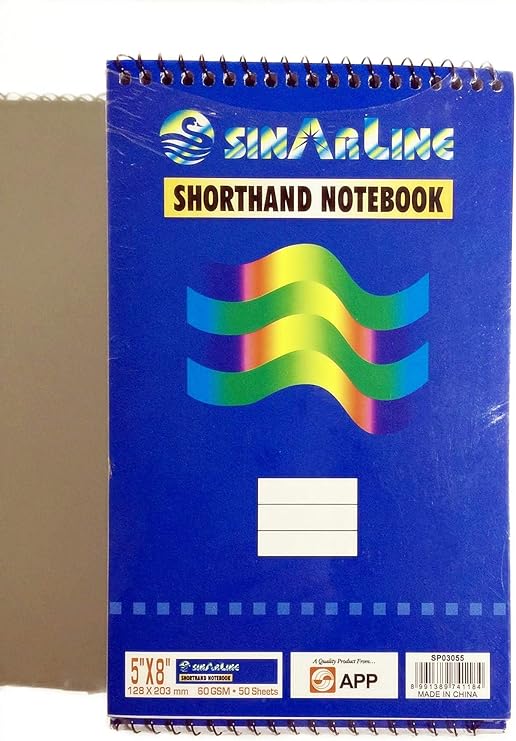 Sinarline Spiral Shorthand Notebook 12 pcs Bundle (5" x 8") Buy Online