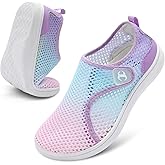 Scurtain Womens Water Shoes Comfortable Wide Barefoot Walking Shoes Quick-Dry Beach Pool Shoes Summer Breathable Casual Zero Drop Flat Sandals