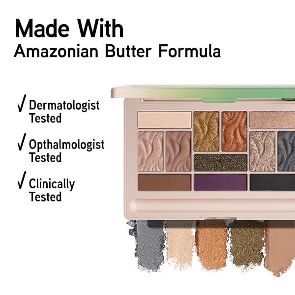 PHYSICIANS FORMULA MURUMURU BUTTER EYESHADOW PALETTE, DERMATOLOGIST APPROVED, SULTRY NIGHTS