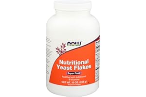 NOW Foods - NUTRITIONAL YEAST FLAKES 10 OZ