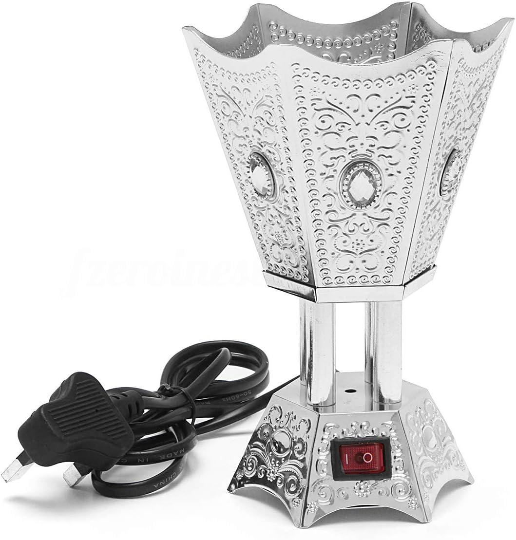AlIttihaf Electric Bakhoor Burner Electric Incense Burner +Camphor