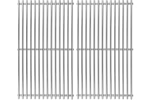 Shengyongh SS7528 (2-Pack) 19 1/2" Stainless Steell Grates Replacement for Weber Genesis E-310,Genesis E-320,Genesis E-330,Genesis EP-310,Genesis EP-320,Genesis EP-330,Genesis S-310,Genesis S-320