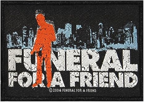 Amazon Com Funeral For A Friend Lonely City Patch Band Logo Emo