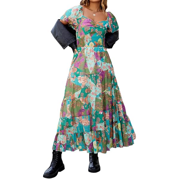Womens Easter Dresses 2025 Casual Short Sleeve Crew Neck Midi Dress with  Pockets Funny Rabbit Egg Print Floral Dress Summer Trendy Oversized Flowy  Dress Beach Sundresses S at Amazon Women's Clothing store