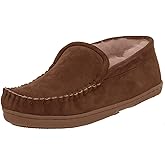 Staheekum Men's Plush Shearling Lined Slipper