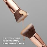 Lamora Make Up Brush Foundation Kabuki Flat Top Premium Synthetic Bristles view 8
