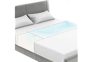 Amerthing Grounding Sheet,Grounding Mat with 10% Silver Fibers for Better Sleep and Healthy Energy with 15 inch Cords and Bracelet Fits Queen and King Size (Beige Flat Sheet Size 35"x110"inch)