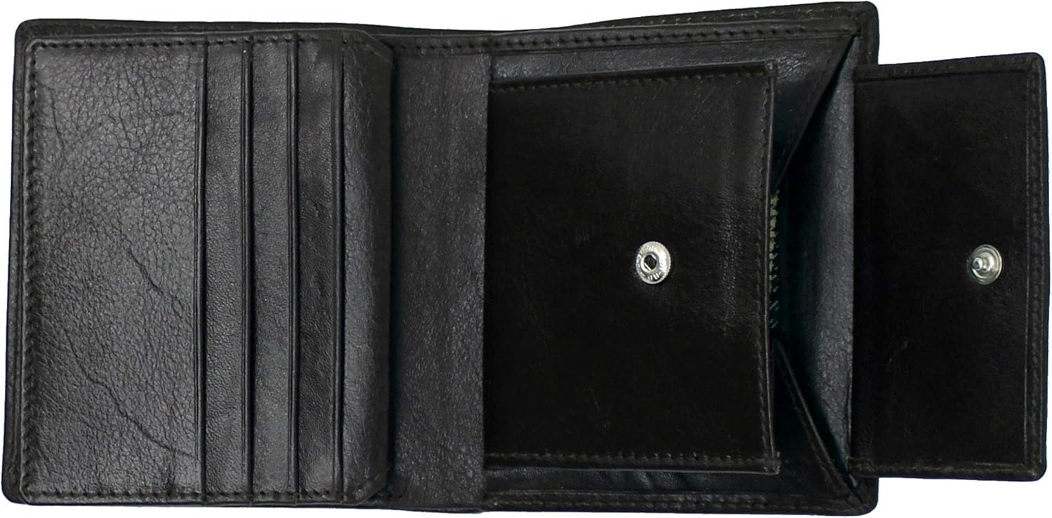 TOPSUM LONDON Genuine Leather RFID Blocking Wallet, Men Slim Wallets with RFID Block Technology - Image 5