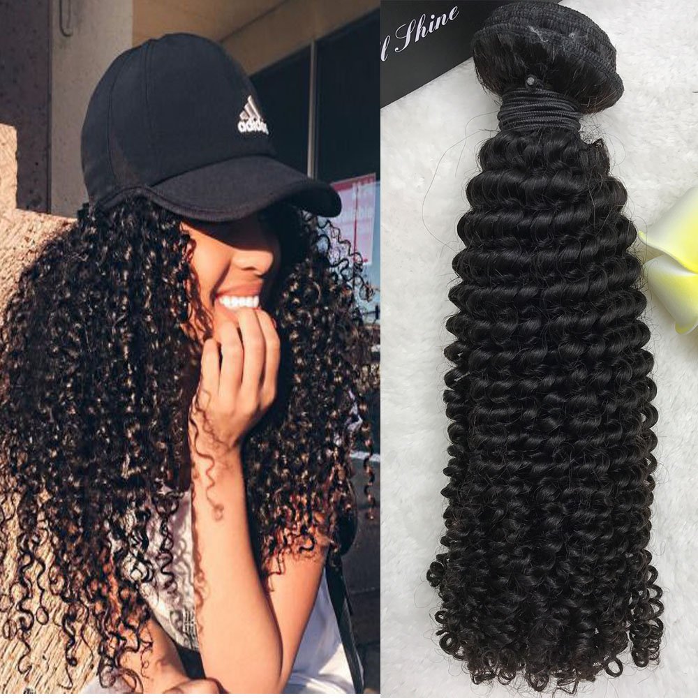14 Kinky Curly Full Shine 14 Inch Curly Afro Weave For Black
