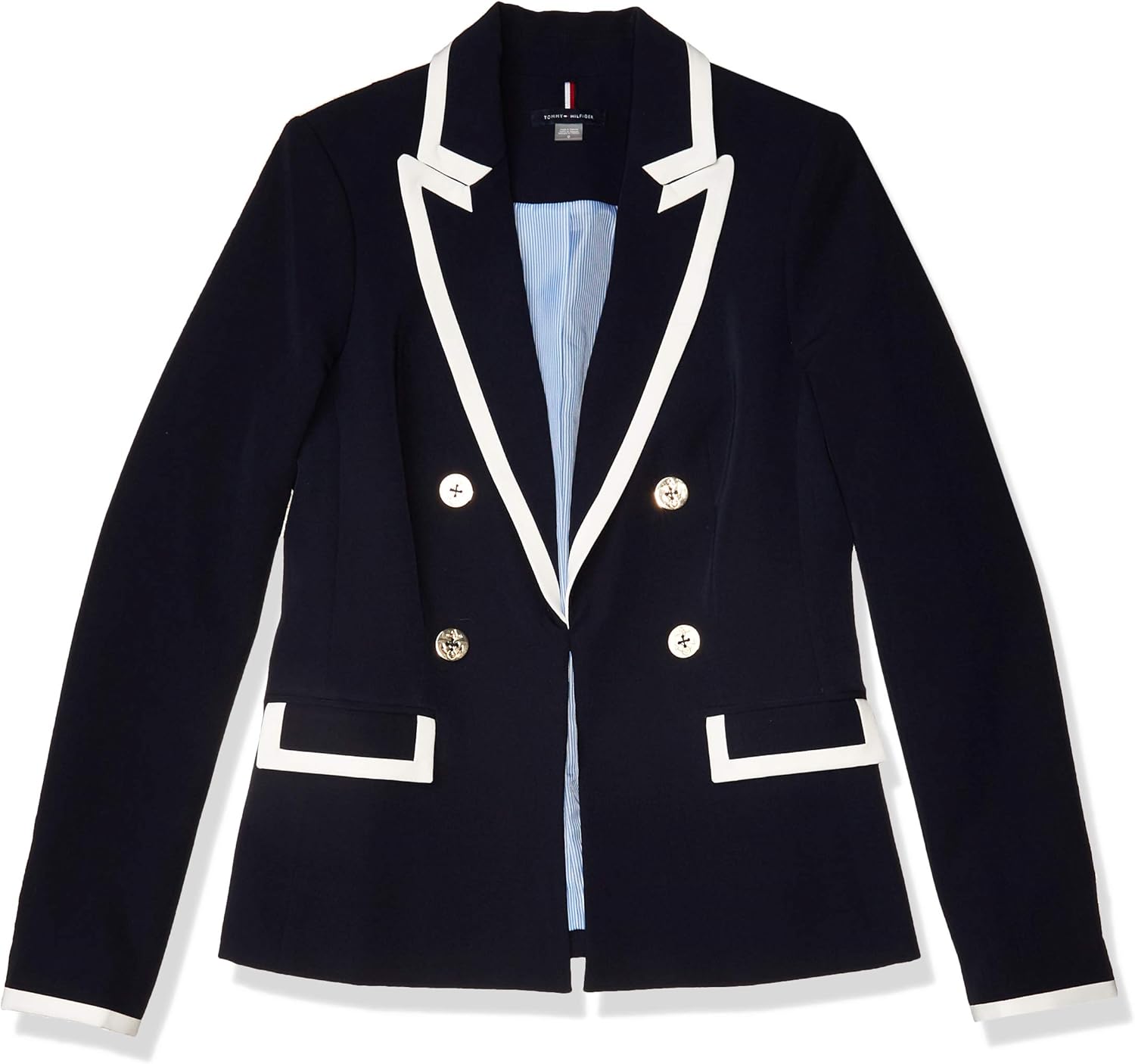tommy hilfiger double breasted blazer