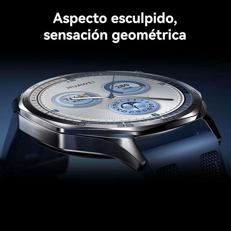 Watch GT 5 46mm Smartwatch, Silueta con Diseño Sofisticado, Negro