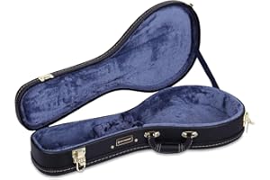 Crossrock Hardshell Case for A-style Mandolin in Black(CRW600MABK)