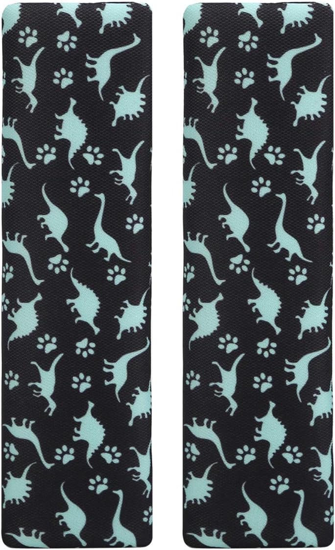 Car Seat Belt Pillow for Kids 2Pcs Unicorn Car Seat Belt Cover Pad Head and Neck Support (Dinosaur)